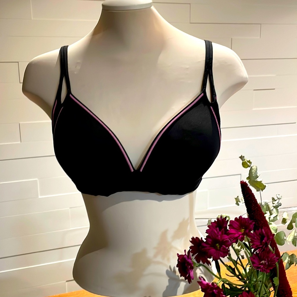 (2/$20) L Heidi - Heidi Klum padded sports bra - large